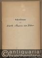 Schrifttum über Carl Maria von Weber.
