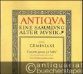 Concerto grosso "La follia" nach Arcangelo Corelli's op. V No. 12 für Streichorchester und basso continuo (= Antiqva, eine Sammlvng alter Mvsik, 43). Partitur.