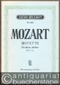 Exsultate, jubilate K. V. 165. Motette für Sopran solo mit Orchester (= Edition Breitkopf, Nr. 5232). Klavierauszug mit Text.