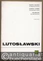 Muzyka zalobna na orkiestre smyczkowa / Musique funebre pour orchestre a cordes / Trauermusik für Streichorchester (1958) (= PWM Edition 5600). Partitura.