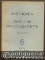 Sämtliche Streichquartette. Band II: Op. 59 Nr. 1-3, Op. 74 (= Edition Peters Nr. 3032b). Taschenpartitur.