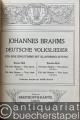 Musik (Bücher/Noten) » Noten/Partituren - Deutsche Volkslieder für eine Singstimme mit Klavierbegleitung, Heft 2 (= Edition Breitkopf, Nr. [6121a]) [Hohe Stimme].