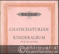 Kinderalbum für Klavier, Heft 1 / Children's Album for Piano solo, book 1 / Album d'enfants pour piano, 1er cahier (= Edition Peters, Nr. 4741). Klavier zu zwei Händen.