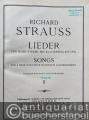Musik (Bücher/Noten) » Noten/Partituren - Lieder für hohe Stimme mit Klavierbegleitung / Songs for a high voice with pianoforte accompaniment (= Richard Strauss, Lieder-Album, Band II).