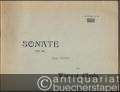 Sonate (en mi), Op. 63 pour piano (1907).