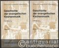 Musik (Bücher/Noten) » Musikwissenschaft - Geschichte der evangelischen Kirchenmusik. Einführung. Bände 1 u. 2 (= Taschenbücher zur Musikwissenschaft, Nr. 56 u. 57).