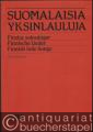 Suomalaisia yksinlauluja / Finska solosanger / Finnische Lieder / Finnish solo songs. Alto / Basso.