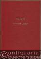 12 Geistliche Lieder für eine Singstimme mit Begleitung von Klavier, Harmonium oder Orgel, Op. 137 (= Edition Peters, Nr. 3452).