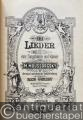 Musik (Bücher/Noten) » Noten/Partituren - Lieder für Singstimme und Klavier. Band I: 12 Lieder (= Edition Peters, Nr. 3394a).