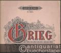 Solvejgs Lied / Solvejgs Song / Chanson de Solvejg (= Beliebte Lieder für eine Singstimme mit Pianofortebegleitung von Edvard Grieg. Edition Peters, No. 2453b). Tiefere Ausgabe.