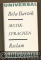 Musiksprachen. Aufsätze und Vorträge (= Reclams Universal-Bibliothek, Band 353).