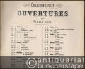 Ouverture zur Oper "Oberon" (= Collection Litolff. Ouvertures pour piano seul, No. 51).