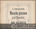 L'Amazone. Mazurka graciosa pour Pianoforte par Rob. Goldbeck, Op. 17.