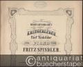 Husarenritt für Piano, Werk 140 No. 3. Für Pianoforte zu zwei Händen (= Kriegerleben. Fünf Tonbilder für Piano von Fritz Spindler, Werk 140, No. 3).