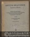 Anton Bruckner. Sämtliche Werke. 2. Band. II. Symphonie c-Moll (Originalfassung). Studienpartitur.