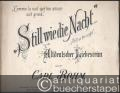 Comme la nuit que ton amour soit grand / Still as the night / Still wie die Nacht, Op. 326 No. 27. Altdeutscher Liebesreim. Mittlere Stimme.