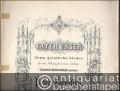 Vater unser. Neun geistliche Lieder für eine Singstimme mit Piano von Peter Cornelius, Op. 2.