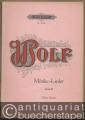 Gedichte von Eduard Mörike für eine Singstimme und Klavier, Band III (= Edition Peters, Nr. 3142b). Ausgabe für tiefere Stimme.