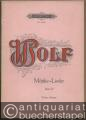 Gedichte von Eduard Mörike für eine Singstimme und Klavier, Band IV (= Edition Peters, Nr. 3143b). Ausgabe für tiefere Stimme.