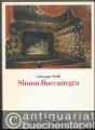 Simon Boccanegra (Seconda versione). Melodramma in un Prologo e tre Atti (= Ricordi Opera Full Score Series). Partitura.