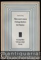 Altes und neues Heilsgeschehen bei Paulus (= Aufsätze und Vorträge zur Theologie und Religionswissenschaft, Heft 31).