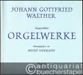 Musik (Bücher/Noten) » Noten/Partituren - Ausgewählte Orgelwerke, Band I: Choralbearbeitungen A-H u. Band II: Choralbearbeitungen I-Z (= Edition Breitkopf, Nr. 6945 u. 6946).