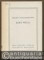 Kurt Weill.