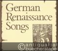 German Renaissance Songs for voice and guitar / Nemet reneszansz dalok enekhangra es gitarra.