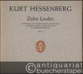 Zehn Lieder nach Worten von Theodor Storm für Mezzo-Sopran (auch Bariton), Klavier, Violine und Viola (in wechselnder Besetzung, Opus 32 (= Edition Schott, Nr. 4299).