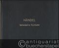 Aus dem Kampf mit der Liebe (Dalla guerra amorosa). Kantate für eine Baß-Stimme mit Generalbaß / Cantata for Bass Voice with Thorough-Bass (= Georg Friedrich Händel. Italienische Kantaten. Bärenreiter-Ausgabe 1972). Partitur und Stimmen.