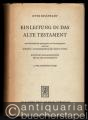 Einleitung in das Alte Testament unter Einschluß der Apokryphen und Pseudepigraphen sowie der apokryphen- und pseudepigraphenartigen Qumran-Schriften. Entstehungsgeschichte des Alten Testaments (= Neue theologische Grundrisse, hrsg. von Rudolf Bultmann)