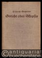 Gericht oder Skepsis. Eine Streitschrift gegen Karl Barth.