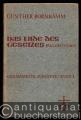 Das Ende des Gesetzes. Paulusstudien. Gesammelte Aufsätze, Band 1 (= Beiträge zur evangelischen Theologie, hrsg. v. E. Wolf, Band 16)