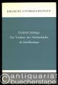 Der Verfasser der Hebräerbriefes als Schriftausleger (= Biblische Untersuchungen, hrsg. von Otto Kuss, Band 4).