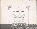 Musik (Bücher/Noten) » Noten/Partituren - Ouverture zu der Oper Genoveva von Robert Schumann, [Op. 81]. Pft. 4händig.