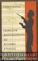 Heimliche Aufforderung zu Richard Strauss.