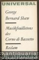 Musikfeuilletons des Corno di Bassetto (= Reclams Universal-Bibliothek 463).