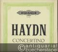 Concertino in C (Divertimento) für Klavier, zwei Violinen und Bass (Violoncello und Kontrabass) (= Edition Peters, Nr. 4611).