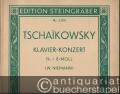 Konzert Nr. 1 in b-Moll für Klavier mit Begleitung des Orchesters (= Edition Steingräber, Nr. 2399). Mit unterlegtem 2. Klavier (Orchesterpart).