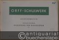 Musik (Bücher/Noten) » Noten/Partituren - Spielstücke für Blockflöten I. Heft A u. Heft B (= Orff-Schulwerk. Jugendmusik. Edition Schott Nr. 3557a u. 3557b).