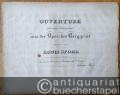 Ouverture zu vier Händen aus der Oper: Der Berggeist componirt von Louis Spohr [WoO 54].