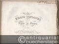 Musik (Bücher/Noten) » Noten/Partituren - Trois Sonates pour Piano et Violon, dedies a M|r. Salieri, Premier Maitre de Chapelle S. M. l'Empereur de l'Autriche. Composees par L. van Beethoven. Oev. 12, No. 1, 2 u. 3 [in drei Heften, nur die Klavierstimme ohne Violine].