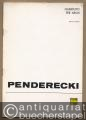 Quartetto per archi [No. 1] (1960) (= PWM 5372). Partitura.