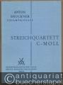 Streichquartett c-Moll (= Anton Bruckner Sämtliche Werke, Band 13/1). Studienpartitur.