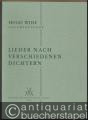 Lieder nach verschiedenen Dichtern für eine Singstimme und Klavier (= Hugo Wolf. Sämtliche Werke. Kritische Gesamtausgabe, Band 6).