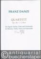 Quartett Op. 40,1 C-Dur für Fagott, Violine, Viola und Violoncello (= ACC.1277a). Partitur und Stimmen.