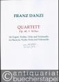 Quartett Op. 40,3 B-Dur für Fagott, Violine, Viola und Violoncello (= ACC.1277c). Partitur und Stimmen.