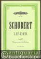 Schubert-Album, Band I. Gesänge für eine Singstimme mit Klavierbegleitung (= Edition Peters, Nr. 20b). Mezzosopran oder Bariton.