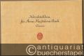 Notenbüchlein für Anna Magdalena Bach (= Edition Schott 2698). Piano.