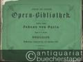 Johann von Paris. Oper in 2 Akten (= Elegante und wohlfeilste Opern-Bibliothek, Fünfter Band). Vollständiger Klavierauszug mit deutschem Text.